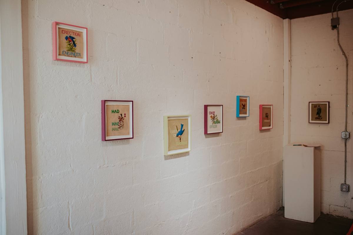 If Only, installation view, Open Gallery, Nashville (2022) — If Only