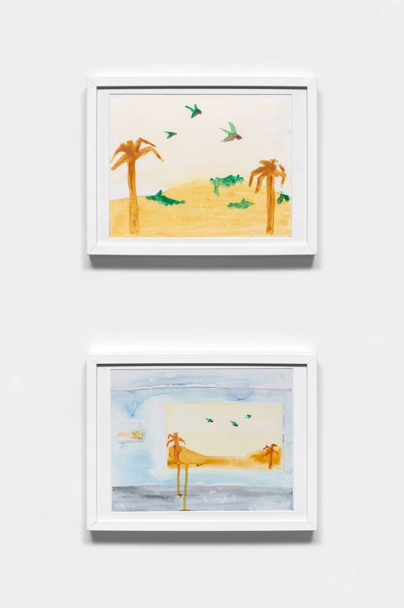 Watercolor on Yupo studies (2024) — Entropy & Change