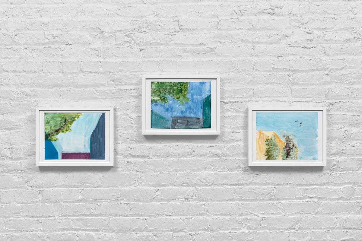 Watercolor on Yupo studies (2024) — Entropy & Change