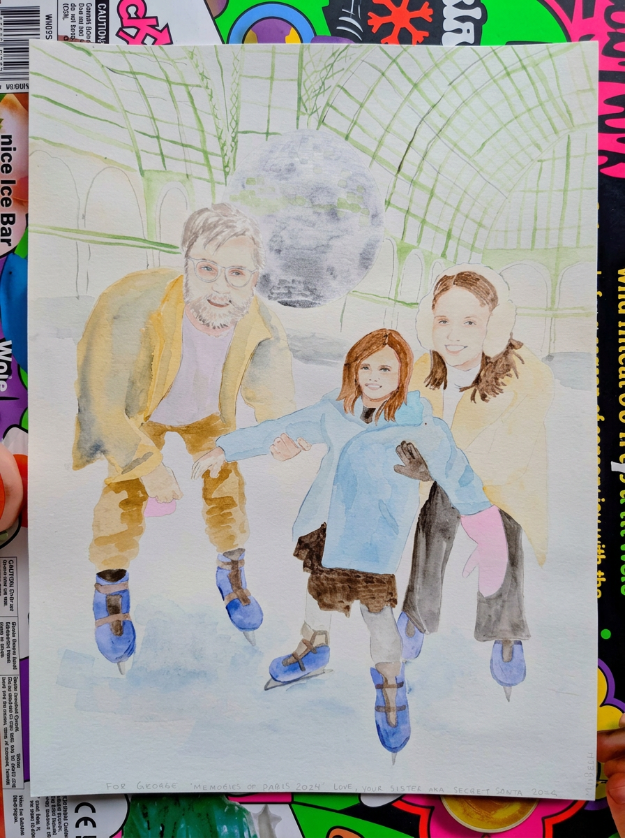 Portrait Commissions — watercolor portrait 22
