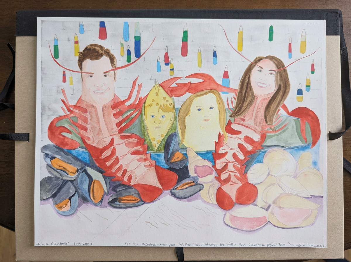 Portrait Commissions — watercolor portrait 10