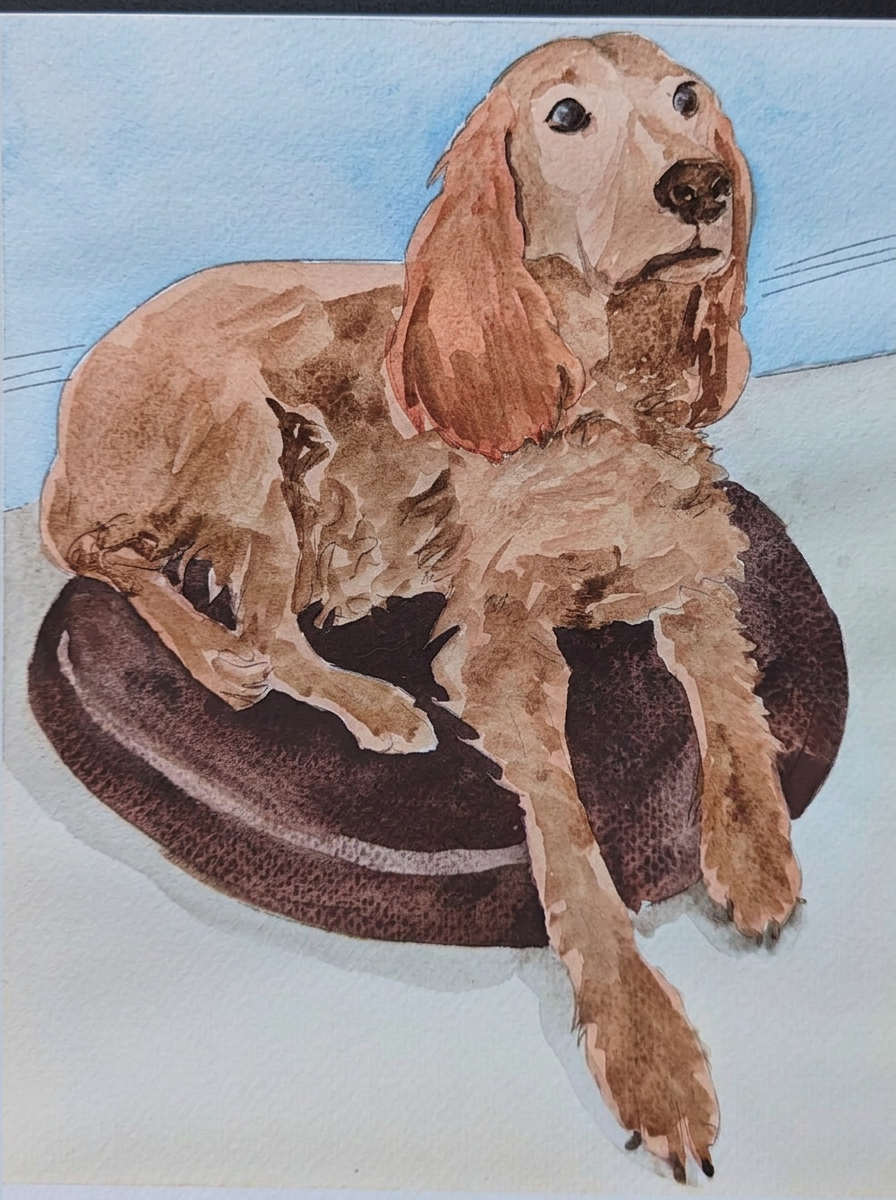 Portrait Commissions — watercolor portrait 8