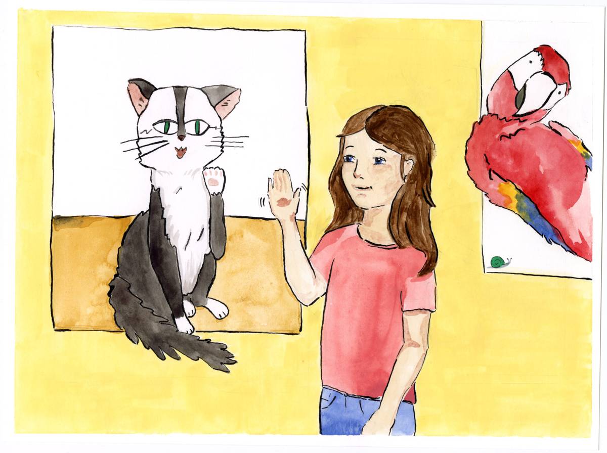 Editorial & Book — watercolor portrait 2