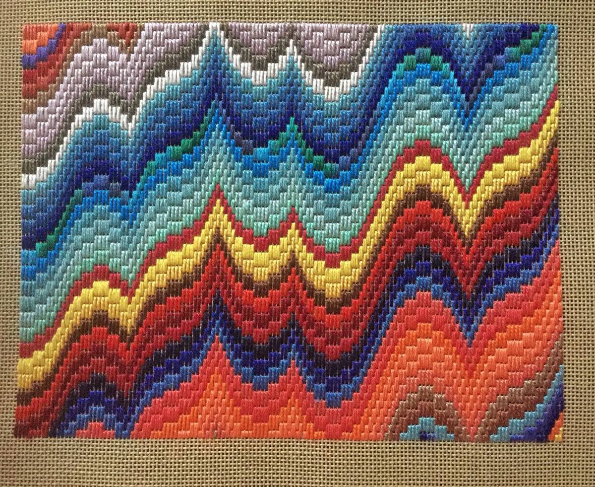 Bargello (2014) — Needlepoints