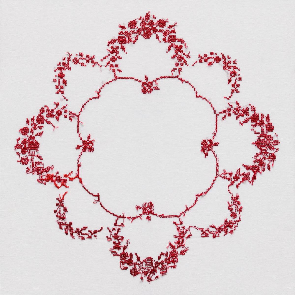 Red Flower (2017) — Redwork