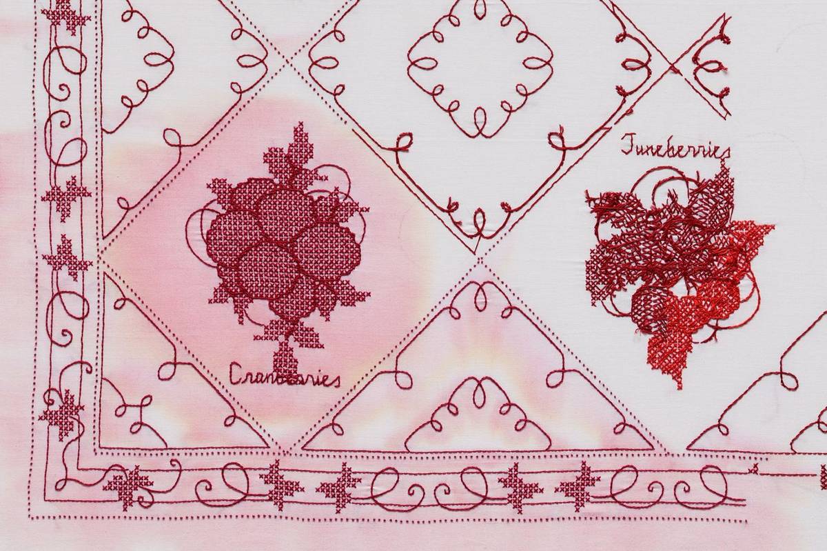 5 Days detail (2017) — Redwork