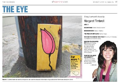 San Francisco Examiner 'The Eye' clipping