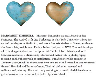 Stark Insider clipping about the giant hearts in Union Square